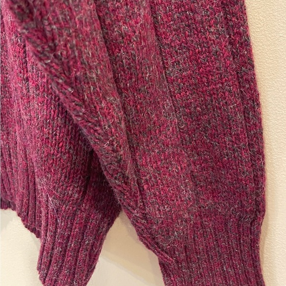 Bar Harbor Knits from Maine Crewneck Sweater Shetland Wool Blend - Picture 4 of 8